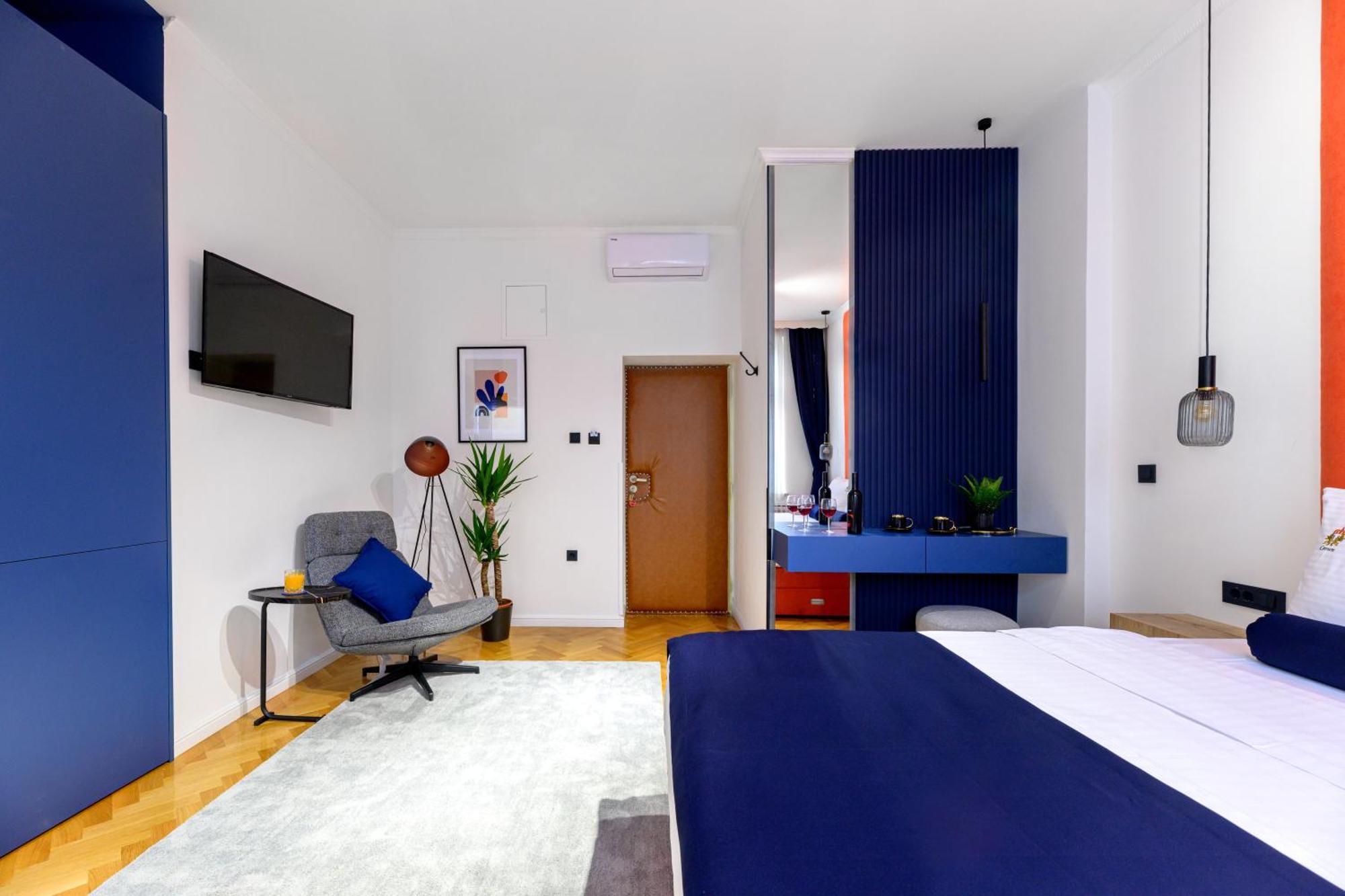 Crown Apartments Zagreb Bagian luar foto